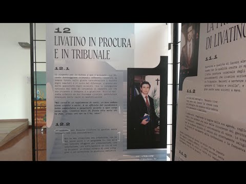 Inaugurata a Locri la Mostra dedicata al giudice Livatino