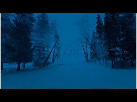 Incomparable Heavy Blizzard Sounds & Extreme Wintry Snowstorm Blasts┇Peak Forceful Wind to Sleep