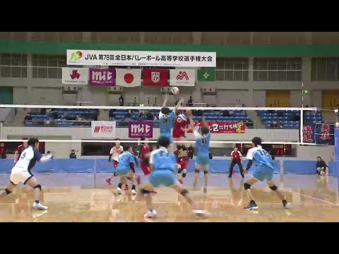 春高バレー男子・一関修紅が南昌みらいとの激戦制し2年連続優勝　岩手県大会決勝 (25/11/03 19:10)