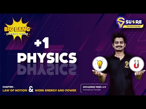 XI PHYSICS | CHAPTER 5 & 6 | LAW OF MOTION & WORK, ENERGY AND POWER