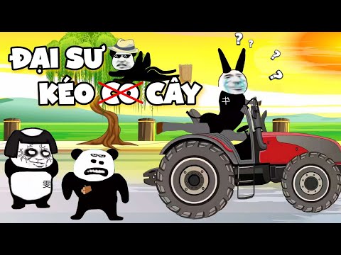 GẤU HÀI HƯỚC: Đại Sư Kéo Cây | Tập 235 | Phim hoạt hình gấu trúc trung quốc meme siêu buồn cười