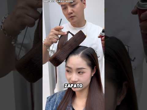 La obra maestra del cabello que nadie esperaba 😱💇‍♀️ #shortvideo
