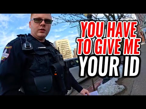 ID Refusal! These Cops Can't Handle The Silent Treatment - Silent First Amendment Audit