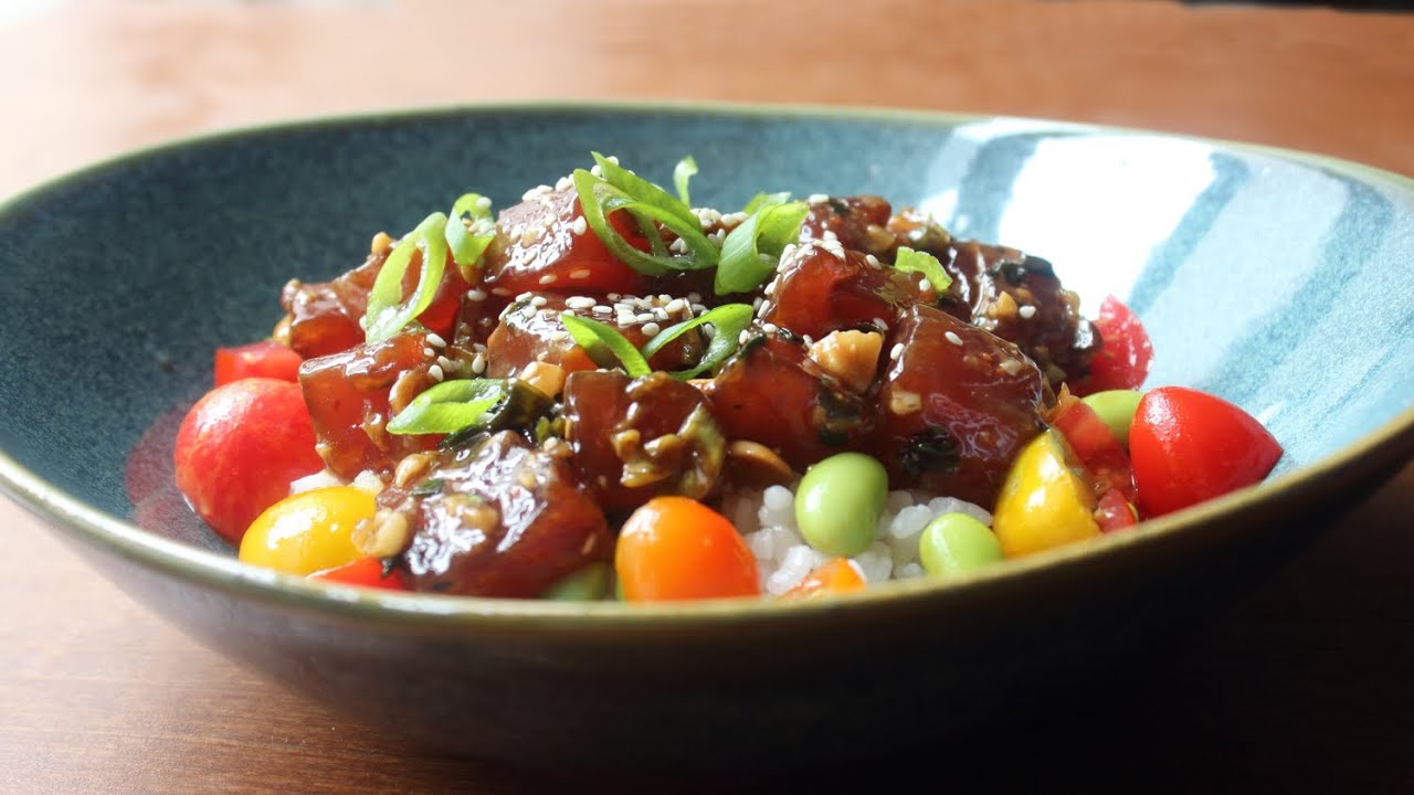 Tuna Poke Recipe - How to Make Hawaiian-Style Ahi Poke