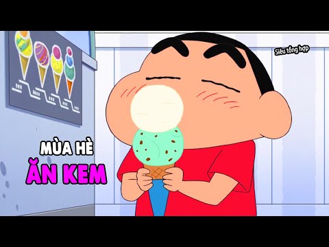 Siêu Tổng Hợp Shin - Thử Thách Cấm Cười Khi Ăn | Shin Tập Mới Để Ăn Cơm | Shin Cậu Bé Bút Chì