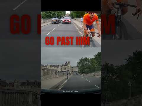 GO PAST HIM! #shorts #cycling #dashcam #viofo