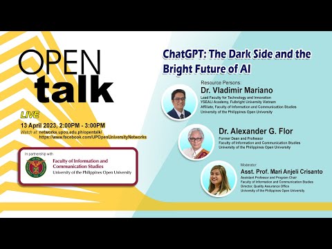 OPEN Talk on ChatGPT -  Episode 2: ChatGPT, The Dark Side and the Bright Future of AI