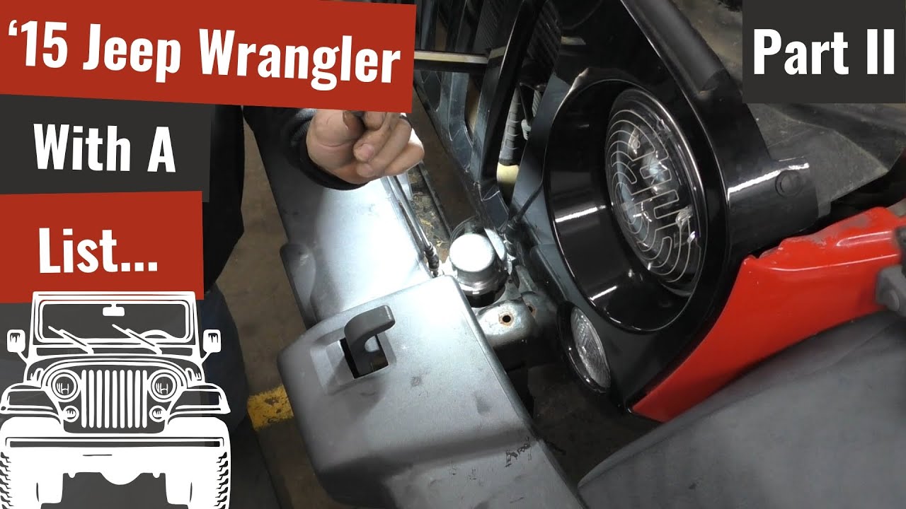 A Jeep Wrangler With A list - Part II