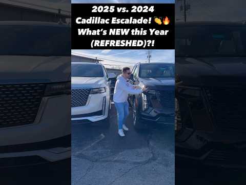 How Does the NEW 2025 Cadillac Escalade Compare to the Old 2024 Model??