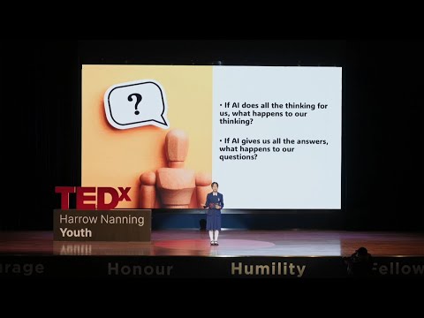 The power of AI | Elena Z. | TEDxHarrow Nanning Youth