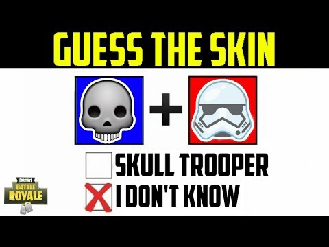 GUESS THE FORTNITE SKIN! | Fortnite Battle Royale Quiz