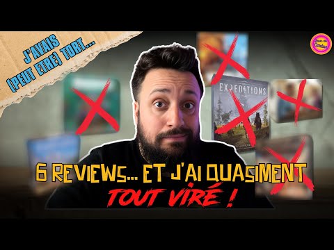 6 jeux de société...dont 5 que j'ai viré !