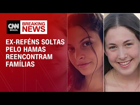 Ex-reféns soltas pelo Hamas reencontram famílias | CNN NEWSROOM