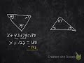 Solving Missing Angles in Triangles and Quadrilaterals