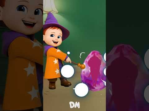 Baby Wizard Breaks Magic Eggs #kidscontent #animation