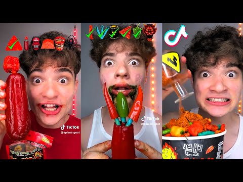 * 1 HOUR * EXTREME SPICIEST FOOD Spizee The Goat Shorts Compilation 2024 #2