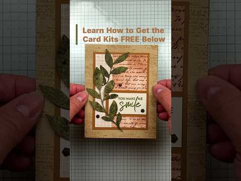 The quick card tutorial that actually looks professional #satisfying #crafts