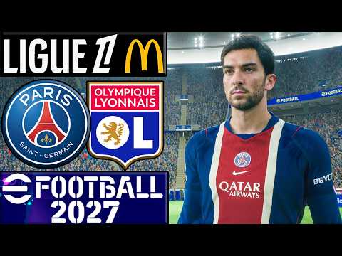 eFootball 2027 - Paris SG vs <strong>Olympique</strong> <strong>Lyonnais</strong> | Ligue 1 | Gameplay Simulation 26 Octobre 2026