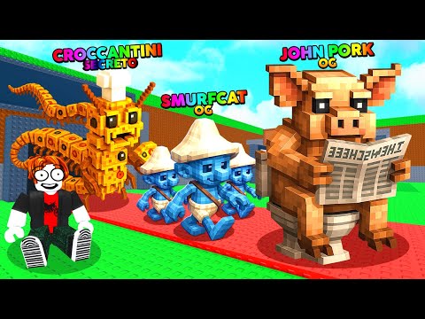 ⚠️ URGENTE! SMURF CAT, TOILET PIGG MAIS RARO DO JOGO CONFIRMADO! NO ROUBE UM BRAINROT 🤑 (OG)