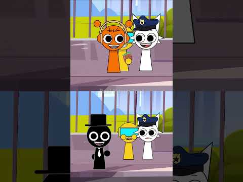 Hell or Heaven: Help Oren And Black Open the Right Place | Incredibox Sprunki