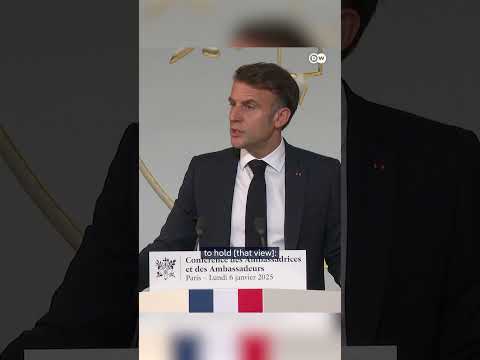 Macron: African leaders forgot to 'thank' France for help fighting insurgents | DW News