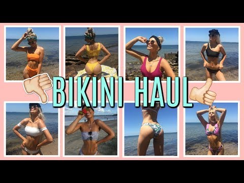 HUGE BIKINI TRY-ON HAUL! | HONEST ZAFUL REVIEW 👎👍 | Natalie Boucher