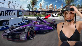 I moved to Saudi Arabia to become a pro formula race car driver for Porsche...