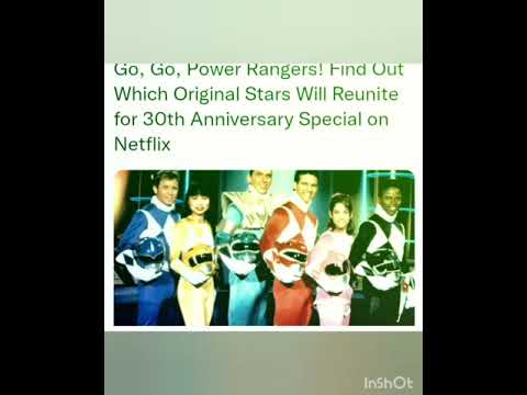 Go, Go, Power Rangers! Find Out Which Original Stars Will Reunite for 30th Anniversary Special