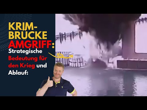 Krimbrücke: Neues HUSARENSTÜCK der Ukraine! Was ist passiert, was bedeutet es für den Krieg?