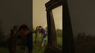 I ripped my pants launching a cannon into a #tornado