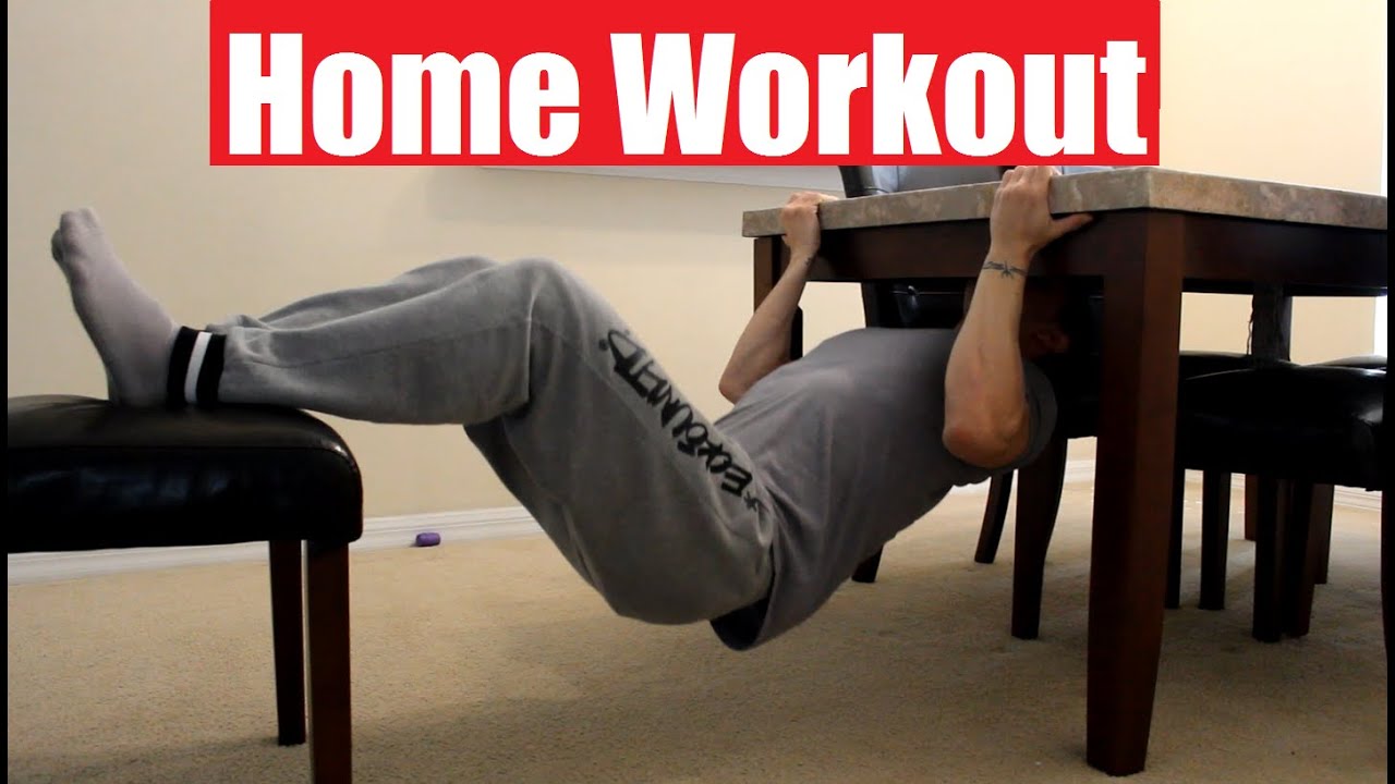 Home Workout: Upper-Body Bodyweight Training - Chest and Back