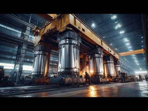 Heavy Hydraulic Forging Machine& Robotic Welding. Modern Fabrication Technique That Power Industries