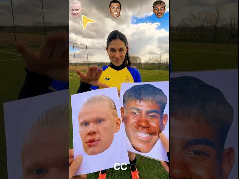 Celine dept Haaland Ronaldo Lamine #football #celinedept #shortvideo