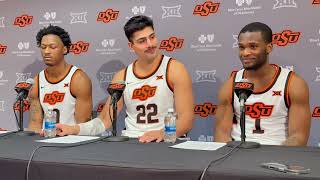 Oklahoma State's Steve Lutz and Players on Bethune-Cookman Win
