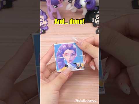 The COOLEST Flip Card Trick Ever! 🎨🔥#shorts