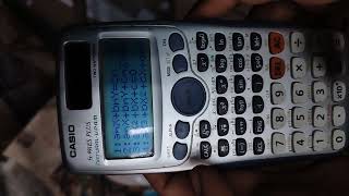 how to solve equation in cassio by sawan sir
