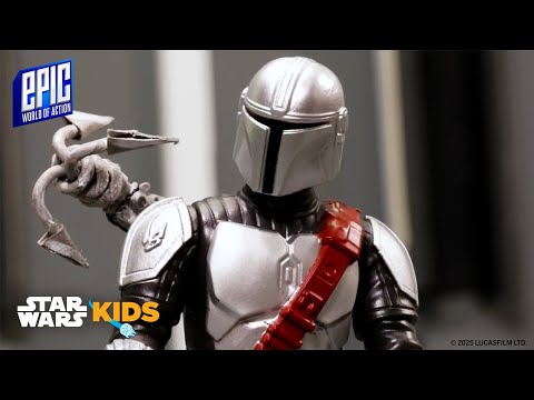 The Mandalorian And Grogu’s Dangerous Escape! | HASBRO Epic STAR WARS™