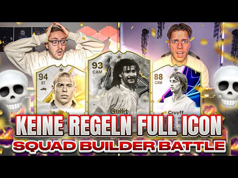 FEIERABEND ☠️ FULL ICON "KEINE REGELN MODUS" Squad Builder Battle 🤯🔥