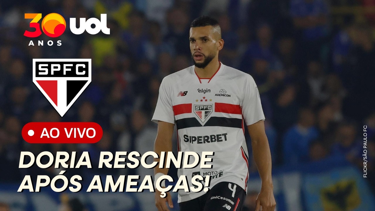 🔴DÓRIA RESCINDE COM O SÃO PAULO APÓS AMEAÇAS! A ENTREVISTA DE MASSIS AO UOL!