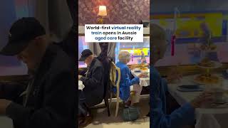 This VR Train Sim Helps Elderly People See the World Again #shorts