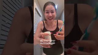 Trang Khàn nhận khay đơn sợ run chem chep