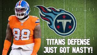 Tennessee Titans Booster The Defense With John Franklin Myer Signing!!