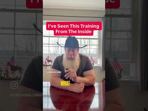 I’ve Seen this Training from the inside