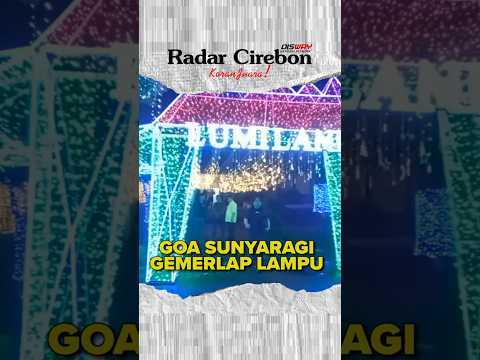 Goa Sunyaragi Dipenuhi Ribuan Lampu Hias #lampuhias #lumilandgoasunyaragi