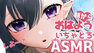 【ASMR】朝からいちゃいちゃトロトロ❤はむっとASMR【3Dio / ear cleaning / whispering / situat