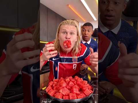 🍉 HAALAND’S FUNNIEST WATERMELON CHALLENGE <strong>EVER</strong>! 😂🔥 #SHORTS #HAALAND #<strong>VIRAL</strong> #TRENDING