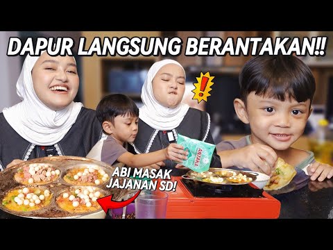 MASAK JAJANAN SD BARENG ANAK AKU!! GREGETAN NYA DAPET SIH..