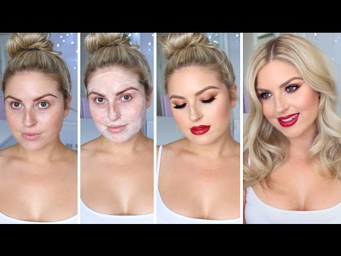 Glam Date Night Makeover! ? Pamper Routine; Skin, Makeup & Hair!
