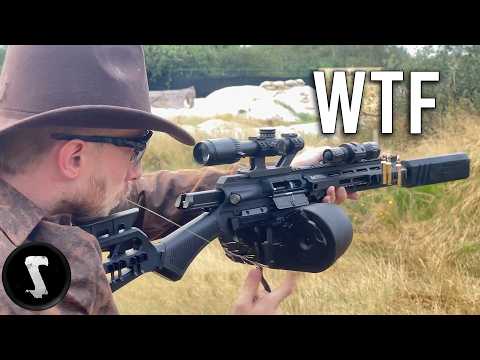 Guy Destroys Airsoft Players as a Cowboy with M4 Converted to LEVER ACTION 😂😂😂