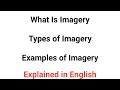 Types of Imagery in Writing